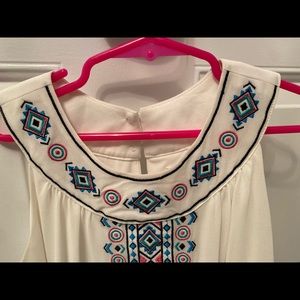 Little Girls Dress.  Never worn. Cream.